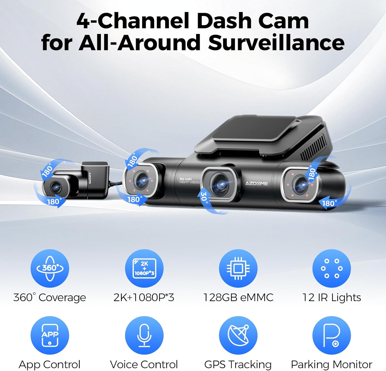 ازدوم -  DASH CAM AZDOME M660 ازدوم -  DASH CAM AZDOME M660
